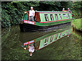 Lucy Ginger approaching Froghall Tunnel in Staffordshire