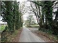 Approaching the entrance gate to Hazel Bank on the Tannaghmore Road