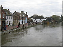 TL3171 : The River Great Ouse at St Ives by M J Richardson