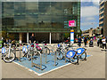 NS5666 : Next Bike hire station University of Glasgow by Stephen Craven