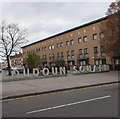 Northeast corner of Loudoun Square, Butetown, Cardiff