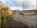 Minor road at Mill of Blamaud Cottages