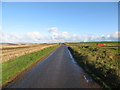 Junction of minor roads at Walkerhill Farm