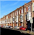 Row of three-storey housing, Station Road, Llanelli