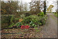 Small Garden of Remembrance at Leavenheath church