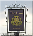 Sign of The Lion at Leavenheath