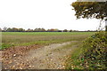 Field entrance off Old House Road, Great Horkesley