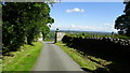 Entrance drive to Bryn Yorkin Manor near Caergwrle