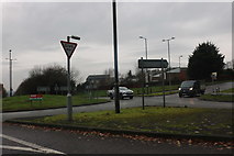 TL0608 : Roundabout on Link Road, Hemel Hempstead by David Howard