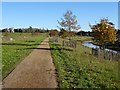 SO8844 : Path in Croome Park by Philip Halling