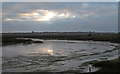 TL9612 : Low Tide at Old Hall Creek, RSPB Nature Reserve, Tollesbury by Roger Jones