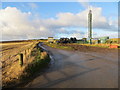 Minor road beside Communications Mast at Cairnbo