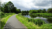 J2866 : On Lagan Valley Walkway near Lambeg Parish Church by Colin Park