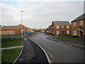 Bluebell Close, Maple Coppice,  Droitwich south-west end