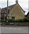 Signs on an Old Town corner, Moreton-in-Marsh 