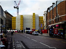 J3374 : Bank Buildings under wrap, Belfast by Kenneth  Allen