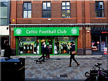 J3474 : Celtic Football Club store, Belfast by Kenneth  Allen