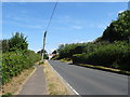 Coast Road towards Brean