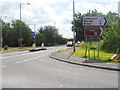 Junction of Lympsham Road with Bridgwater Road (A370)