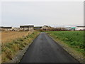 Minor road about to join Boothby Road at the outskirts of Fraserburgh