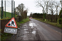 H4966 : Muddy along Tullyrush Road by Kenneth  Allen