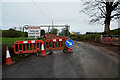 Roadworks along Tullyrush Road