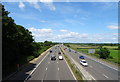 M5 northbound near West Wick