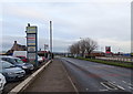 Bus stop on Annan Road (A780), Dumfries