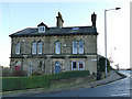 Houses at the top of Park Road, Eccleshill