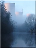 SJ6603 : Cooling towers of Ironbridge Power Station by Philip Halling