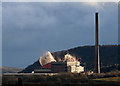 SJ6503 : Ironbridge Power station - the death throes of a cooling tower by Chris Allen