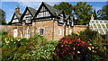 At Quarry Bank Mill NT, Styal - house in walled gardens