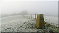 SK1160 : Frosty morning at Bank Top Trig Point near Hartington by Colin Park