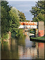 Railway Bridge over the canal at Stone, Staffordshire