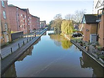 SJ4166 : Chester, canal by Mike Faherty