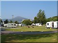 Touring caravan site