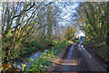 SY0585 : East Budleigh : Sawmill Lane by Lewis Clarke