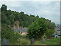 View from the churchyard at St. Nicholas Church (Montgomery)