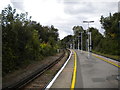 Outer end of platforms, Hayes station