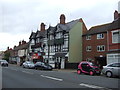 Shop and houses on Cinder Bank (A459), Dudley