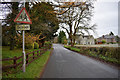 School sign along Ballynahatty Road