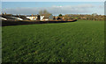 Field and houses, Timsbury