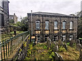 SD9828 : Sunday School and graveyard at Heptonstall Methodist Chapel by Phil Champion