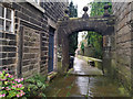 SD9828 : Archway at Churchyard Bottom, Heptonstall by Phil Champion