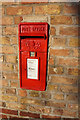 George VI postbox, Main Street, Harpham