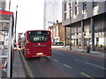 218 bus outside North Acton tube station