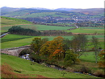 NU0129 : Weetwood Bridge from the north by Andrew Curtis