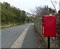 Postbox along Marine Drive at Gogarth