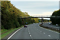 Footbridge over the A78 at Irvine