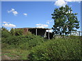 Old farm buildings near Mauntley Farm